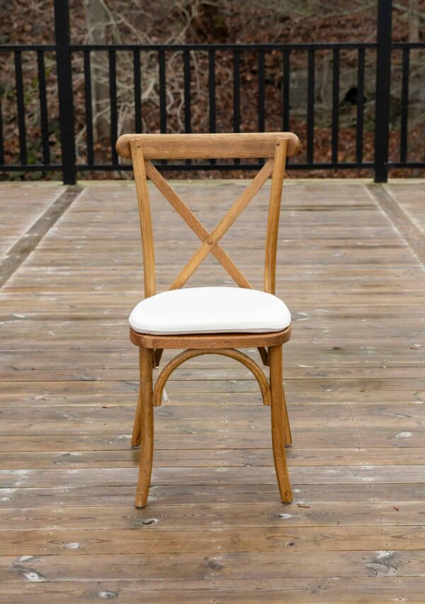 Cross back stol off-white - Bild 2