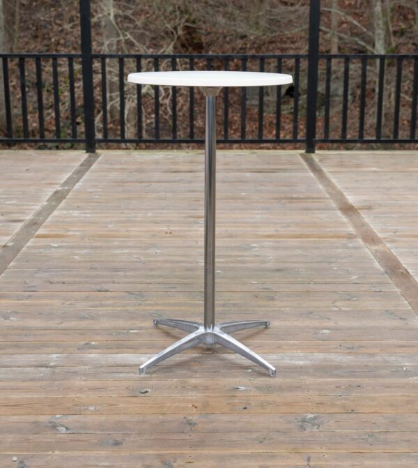 Ståbordsöverdrag stretch Ø60cm röd - Bild 4