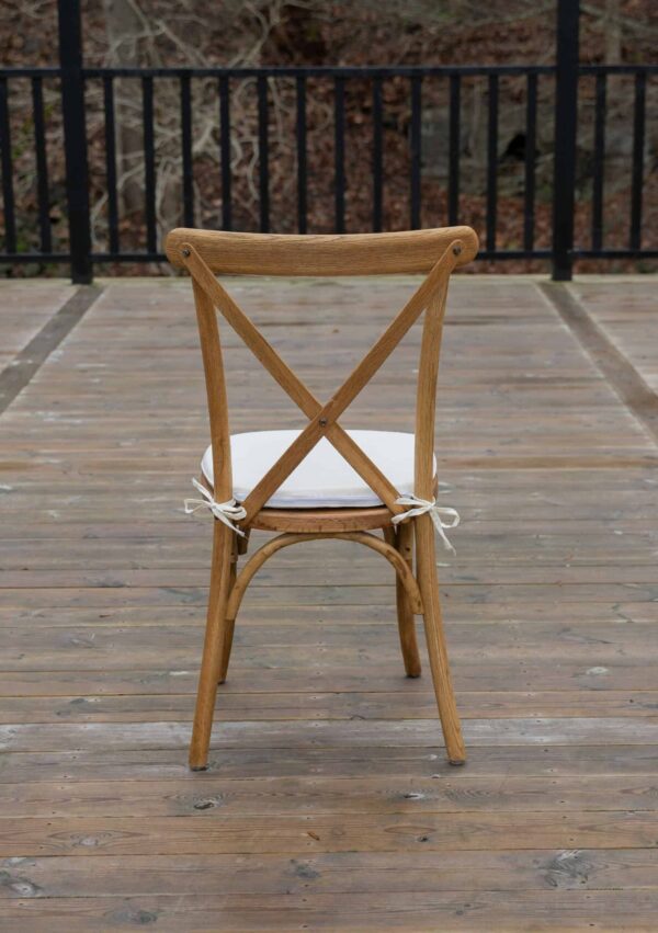 Cross back stol off-white - Bild 4