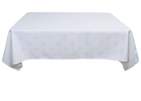 Bordsduk vit 180x140cm
