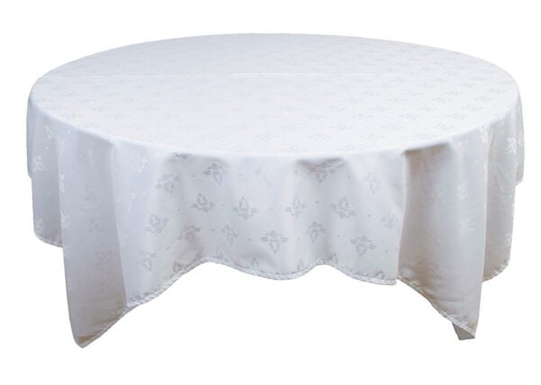 Bordsduk vit 200x200cm