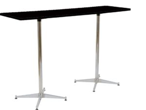 Ståbord 180x50cm svart