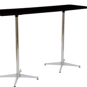 Ståbord 180x50cm svart