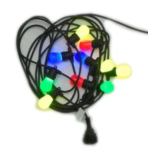 Lampslinga 10m färgade lampor