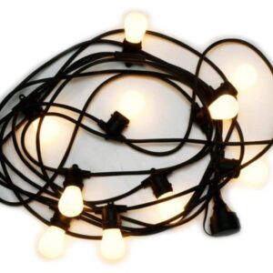 Lampslinga 10m vita lampor