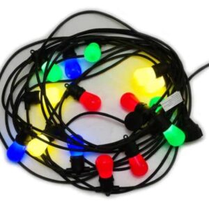 Lampslinga 15m färgade lampor
