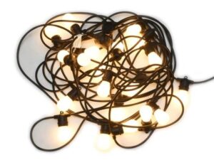 Lampslinga 20m vita lampor