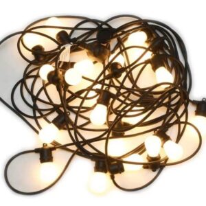 Lampslinga 20m vita lampor