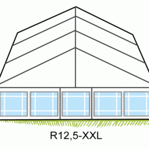 Tält R12,5-XXL 12,5x15m