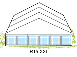 Tält R15-XXL 15x15m