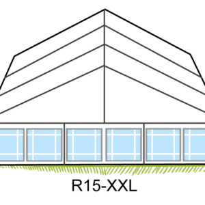 Tält R15-XXL 15x15m