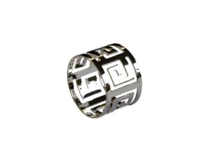 Servettring silver