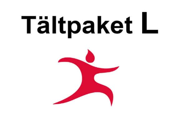 Tältpaket L Blodomloppet