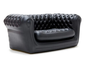 Soffa Uppblåsbar Svart
