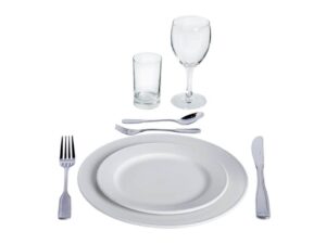 2-rätters dessert standard