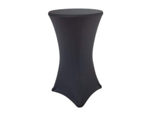 Ståbordsöverdrag stretch Ø60cm antracit