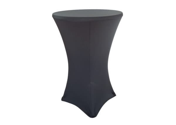 Ståbordsöverdrag stretch Ø70cm antracit