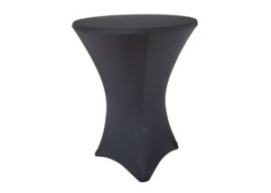 Ståbordsöverdrag stretch Ø80cm antracit