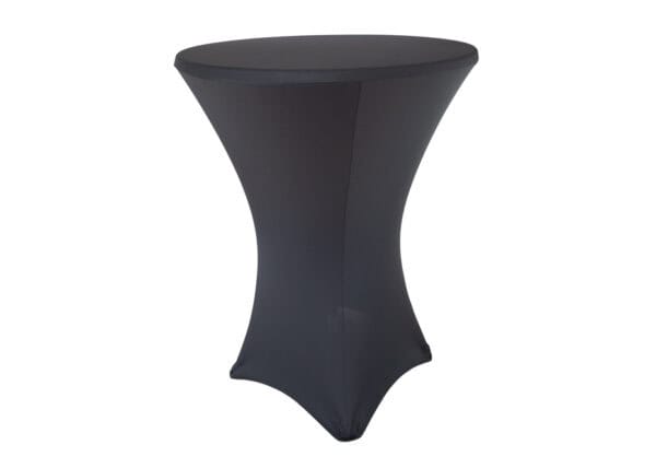 Ståbordsöverdrag stretch Ø80cm antracit