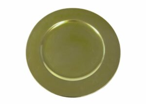 Tallrik underlägg guld