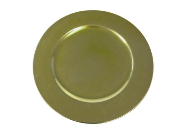 Tallrik underlägg guld