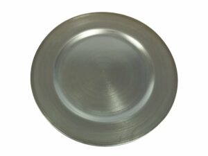 Tallrik underlägg silver