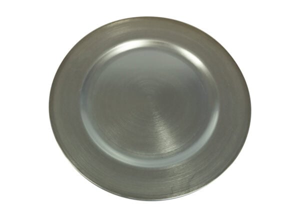 Tallrik underlägg silver