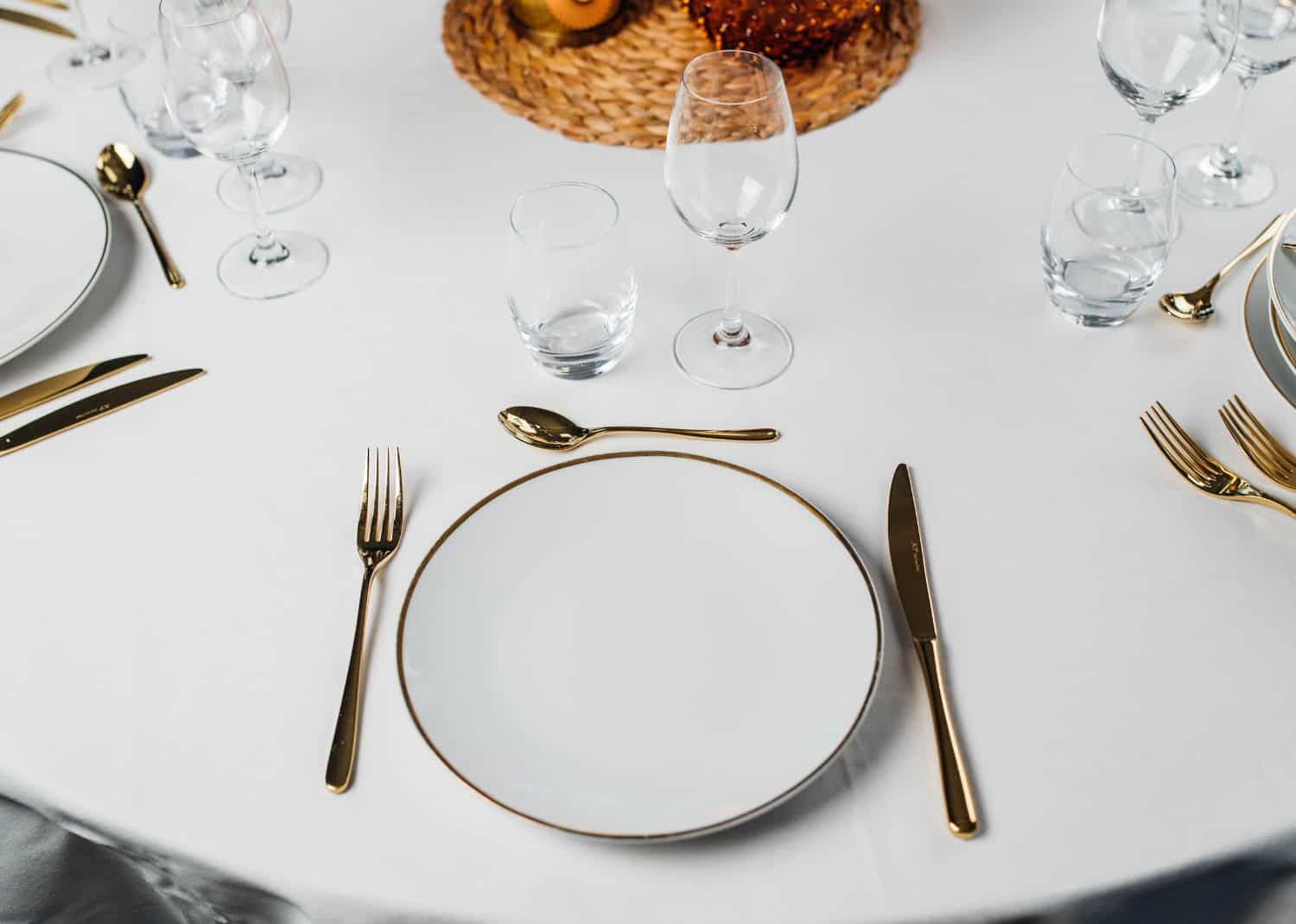 Färdiga porslinspaket för uthyrning