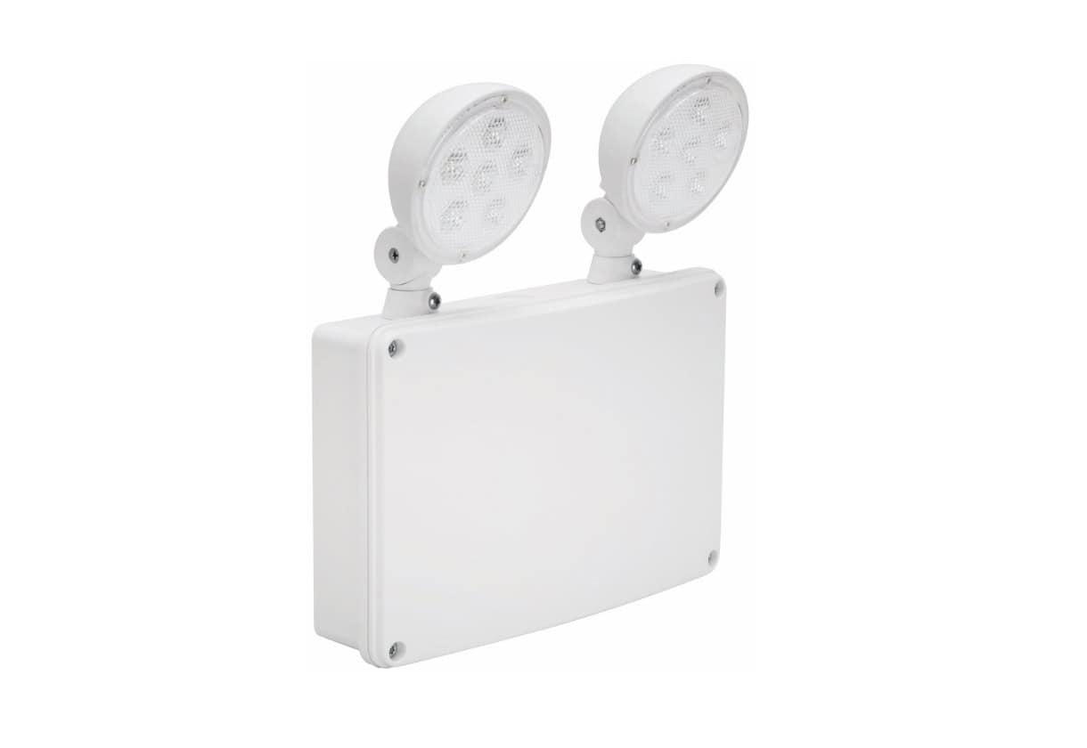 Nödljusstralkastare, panikbelysning, utrymmningsskylt, 4w, batteridriven